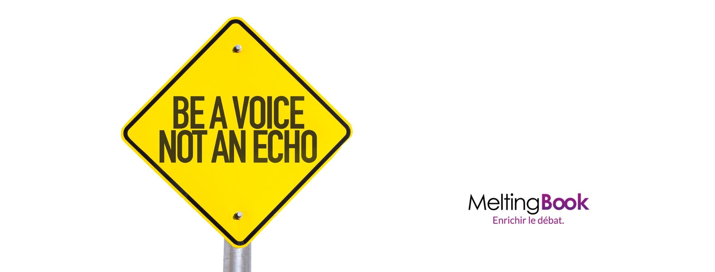 Edito Une Voix Pas Un Echo Meltingbook
